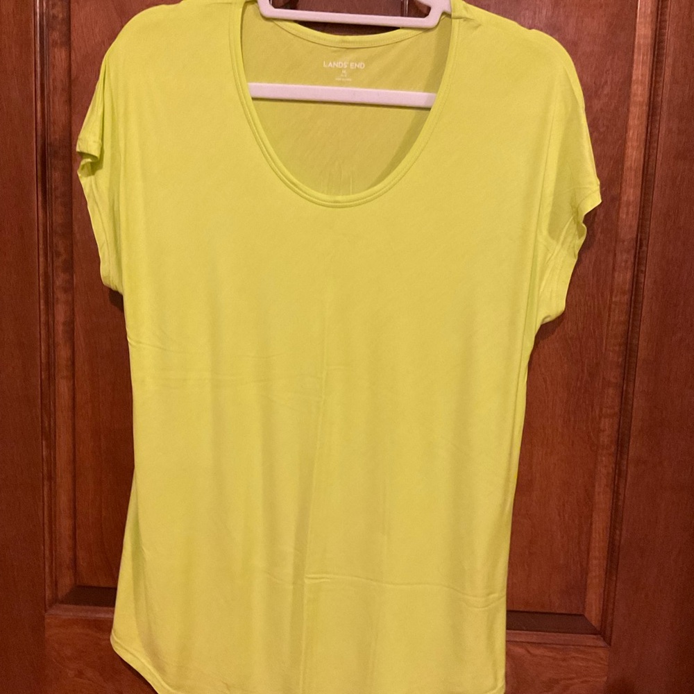 Lands' End Women's Chartruese Top